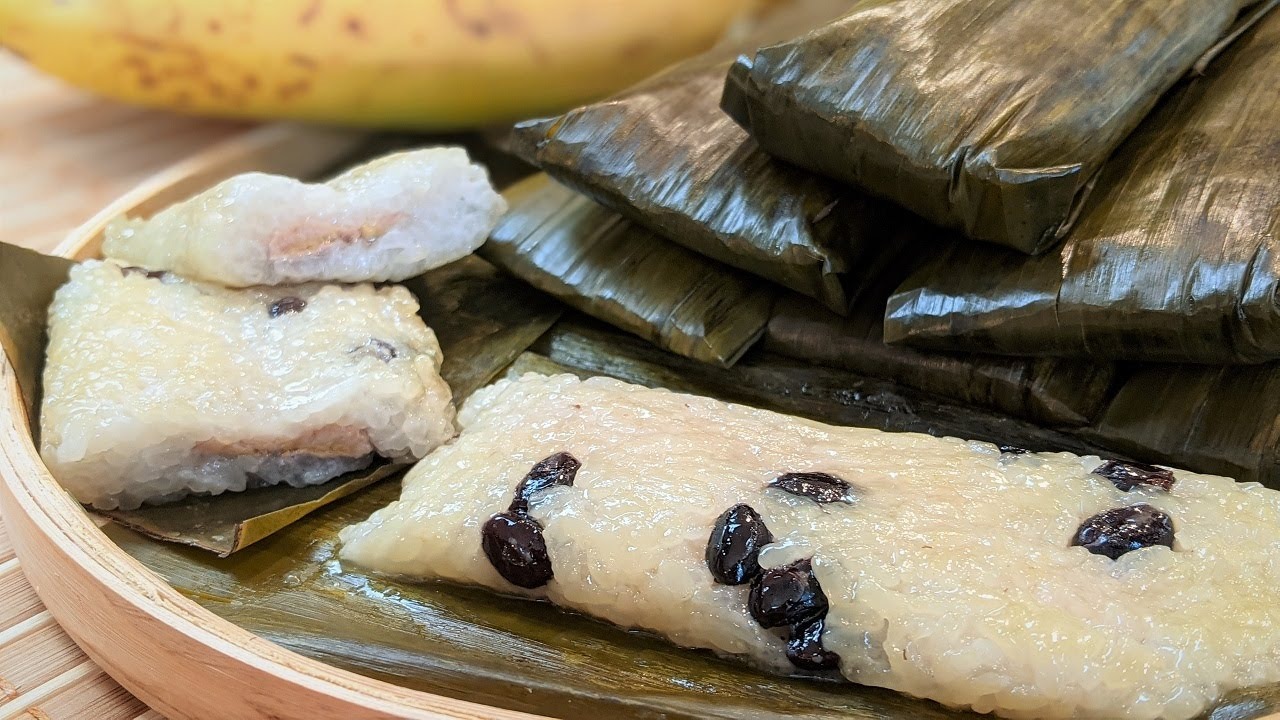 Riz gluant aux haricots noirs